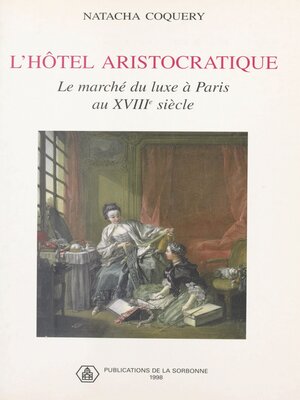 cover image of L'hôtel aristocratique